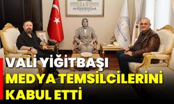 Vali Yiğitbaşı, Medya Temsilcilerini Kabul Etti