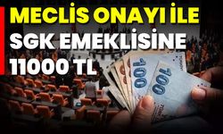 Meclis Onayı İle SGK Emeklisine 11000 TL