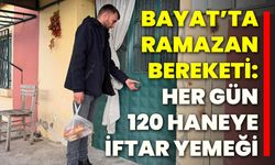 Bayat’ta Ramazan Bereketi: Her Gün 120 Haneye İftar Yemeği