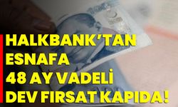 Halkbank’tan Esnafa 48 Ay Vadeli Dev Fırsat Kapıda!