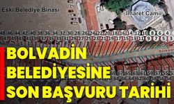 Bolvadin Belediyesine Son Başvuru Tarihi