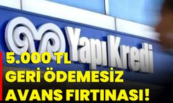 5.000 TL Geri Ödemesiz Avans Fırtınası!