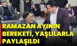 Ramazan Ayının bereketi, yaşlılarla paylaşıldı!