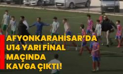 Afyonkarahisar’da U14 Yarı Final Maçında Kavga Çıktı!