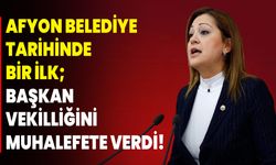 Afyon Belediye Tarihinde Bir İlk; Başkan Vekilliğini Muhalefete Verdi!