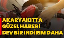 Akaryakıtta güzel haber! Dev bir indirim daha