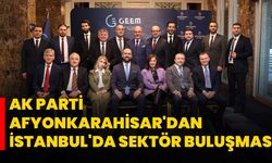 AK Parti Afyonkarahisar'dan İstanbul'da Sektör Buluşması