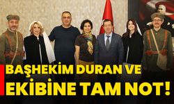 Başhekim Duran ve ekibine tam not!