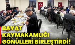 Bayat Kaymakamlığı Gönülleri Birleştirdi