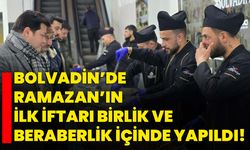 Bolvadin’de Ramazan’ın ilk iftarı birlik ve beraberlik içinde yapıldı!