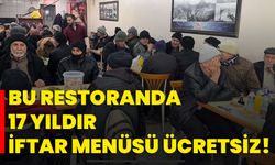 Bu restoranda 17 yıldır iftar menüsü ücretsiz!