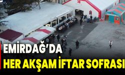 Emirdağ’da Her Akşam İftar Sofrası