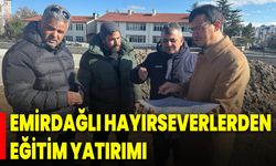 Emirdağlı Hayırseverlerden Eğitim Yatırımı