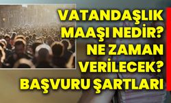 Vatandaşlık Maaşı nedir?, Ne Zaman Verilecek?, Başvuru Şartları