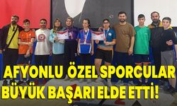 Afyonkarahisarlı Özel Sporcular, Büyük Başarı Elde Etti!