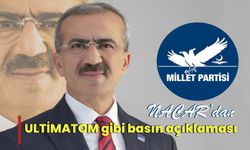 Nacar’dan Ultimatom gibi basın açıklaması