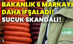 Bakanlık 6 markayı daha ifşaladı! Sucuk skandalı!