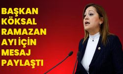 Başkan Köksal, Ramazan Ayı İçin Mesaj Paylaştı