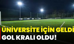 Üniversite İçin Geldi Gol Kralı Oldu!