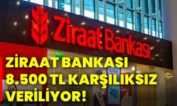 Ziraat Bankası 8.500 tl karşılıksız veriyor!