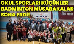 Okul Sporları Küçükler Badminton Müsabakaları sona erdi!