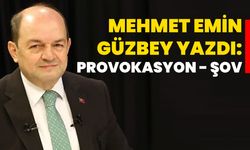 Mehmet Emin Güzbey yazdı: Provokasyon - Şov...