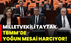 Milletvekili Taytak TBMM’de Yoğun Mesai Harcıyor!