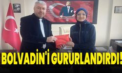 Bolvadin'i gururlandırdı!