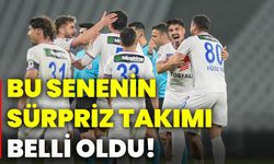 Bu senenin sürpriz takımı belli oldu!