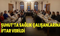 Şuhut’ta Sağlık Çalışanlarına İftar Verildi