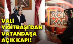 Vali Yiğitbaşı'dan vatandaşa açık kapı!