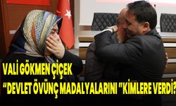 Vali Gökmen Çiçek “Devlet Övünç Madalyalarını” Kimlere Verdi?