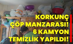 Korkunç Çöp Manzarası! 6 Kamyon Temizlik Yapıldı!