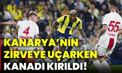 Kanarya’nın zirveye uçarken kanadı kırıldı!