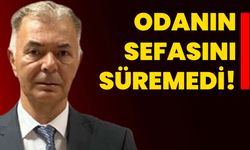 Odanın sefasını süremedi!