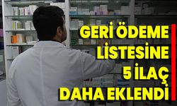 Geri Ödeme Listesine 5 İlaç Daha Eklendi