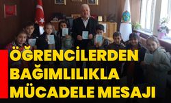 Öğrencilerden bağımlılıkla mücadele mesajı