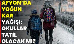 Afyon’da Yoğun Kar Yağışı: Okullar Tatil Olacak Mı?