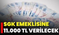 SGK Emeklisine 11.000 TL Verilecek