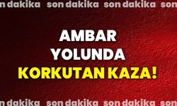 Ambar Yolunda Korkutan Kaza!