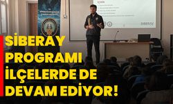 Siberay programı ilçelerde de devam ediyor!