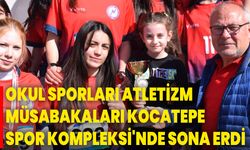 Okul Sporları Atletizm Müsabakaları Kocatepe Spor Kompleksi'nde Sona Erdi