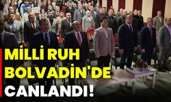 Milli ruh Bolvadin'de canlandı!