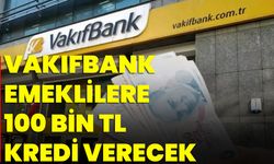 Vakıfbank Emeklilere 100 Bin TL Kredi Verecek