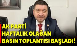 AK Parti Haftalık Olağan Basın Toplantısı Başladı!