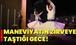 Maneviyatın zirveye taştığı gece!