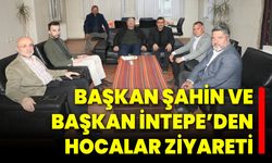 Başkan Şahin ve Başkan İntepe’den Hocalar Ziyareti