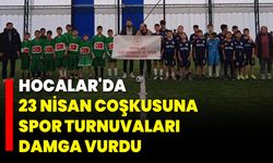 Hocalar'da 23 Nisan Coşkusuna Spor Turnuvaları Damga Vurdu
