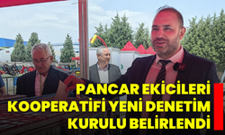 Pancar Ekicileri Kooperatifi  Yeni Denetim Kurulu Belirlendi