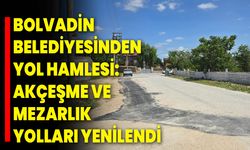 Bolvadin Belediyesinden Yol Hamlesi: Akçeşme ve Mezarlık Yolları Yenilendi